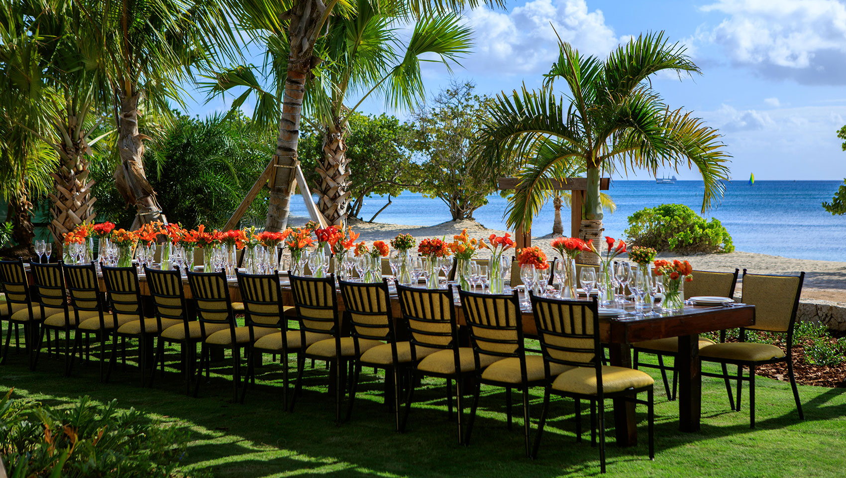 wedding ceremony by the beach