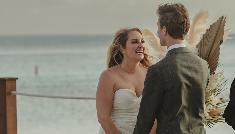 Kristina and Kevin wedding ceremony