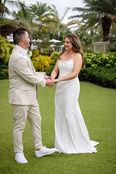 Kathryn and Matt wedding ceremony