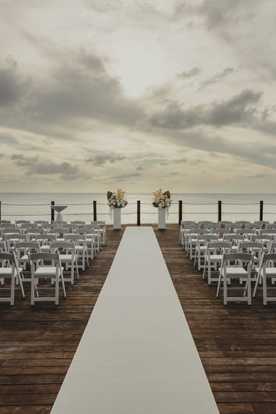 Kristina and Kevin wedding ceremony